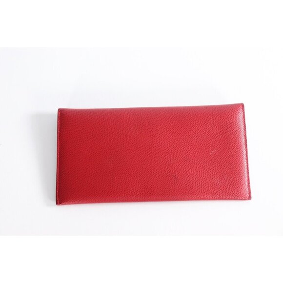 Gianni Conti Italian Red Leather Small Womens Purse 9408159 - Picture 2 of 6